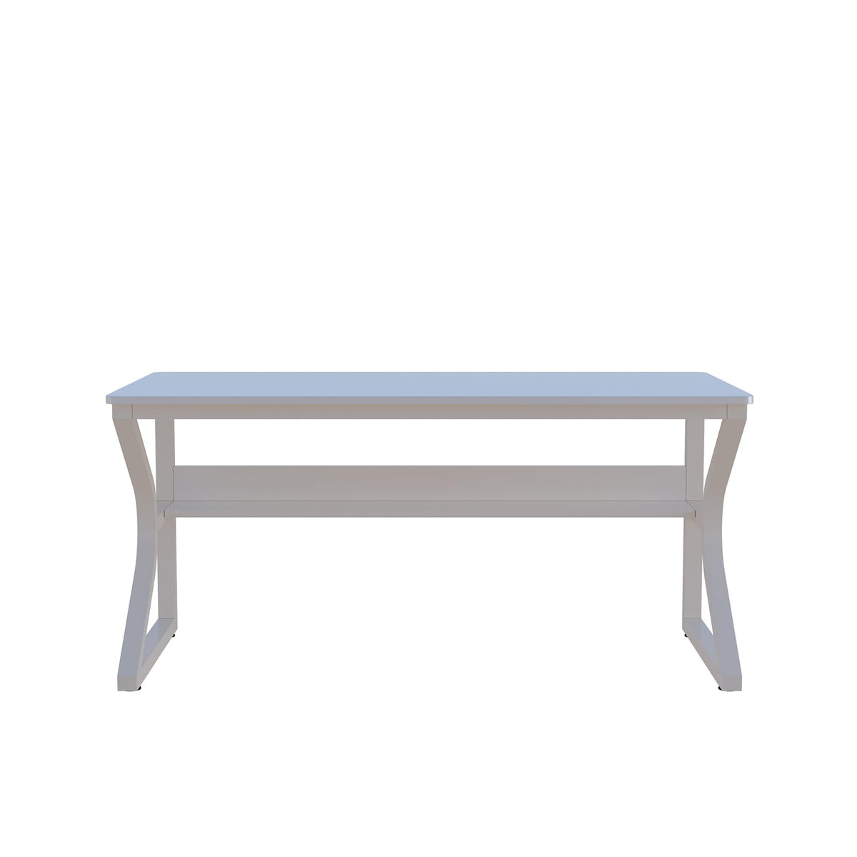 55-Inch Extra Long Desk with Storage Shelf Z712