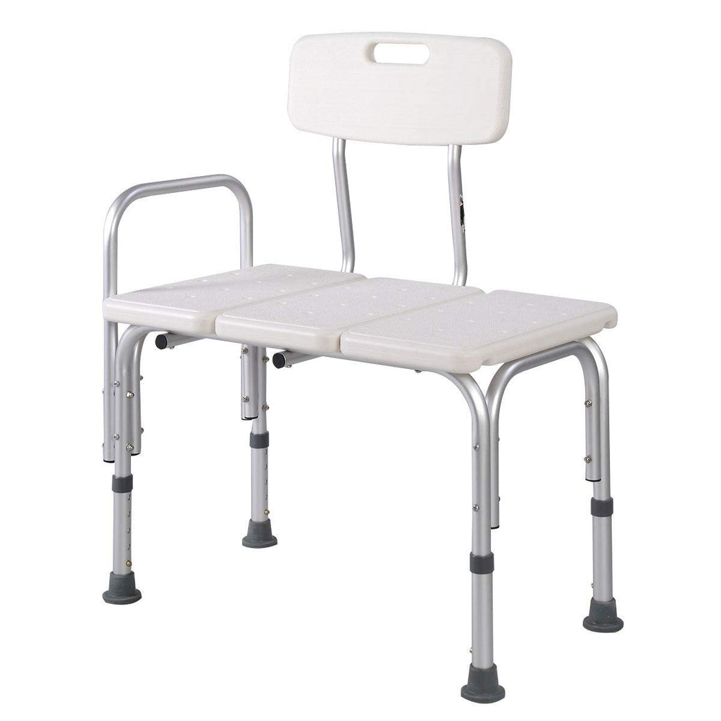 Bathtub Transfer Bench Bath Chair with Back O862