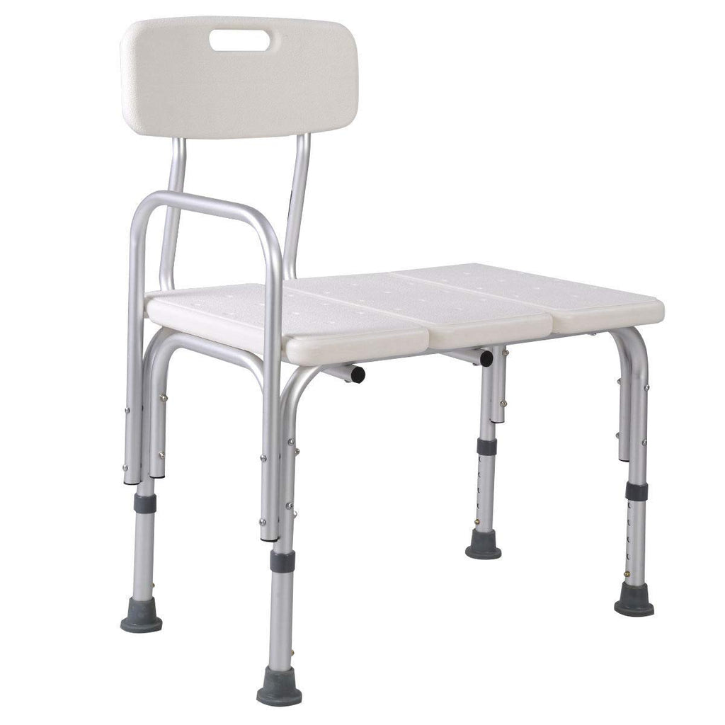 Bathtub Transfer Bench Bath Chair with Back O862