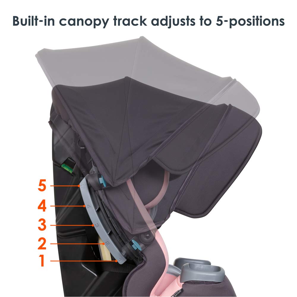 4 in 1 Convertible Car Seat with Canopy Y25054