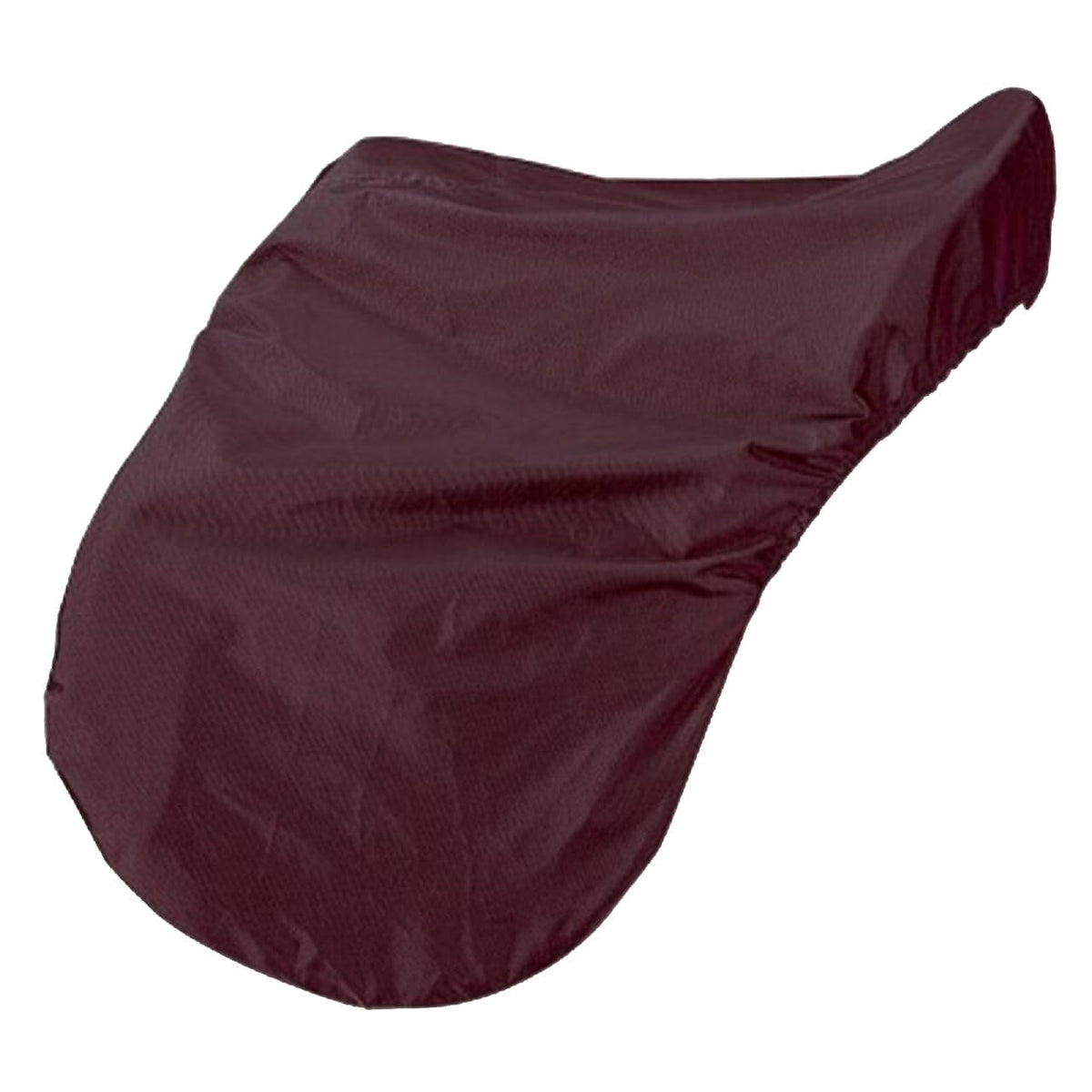 Burgundy Nylon English Saddle Cover V528