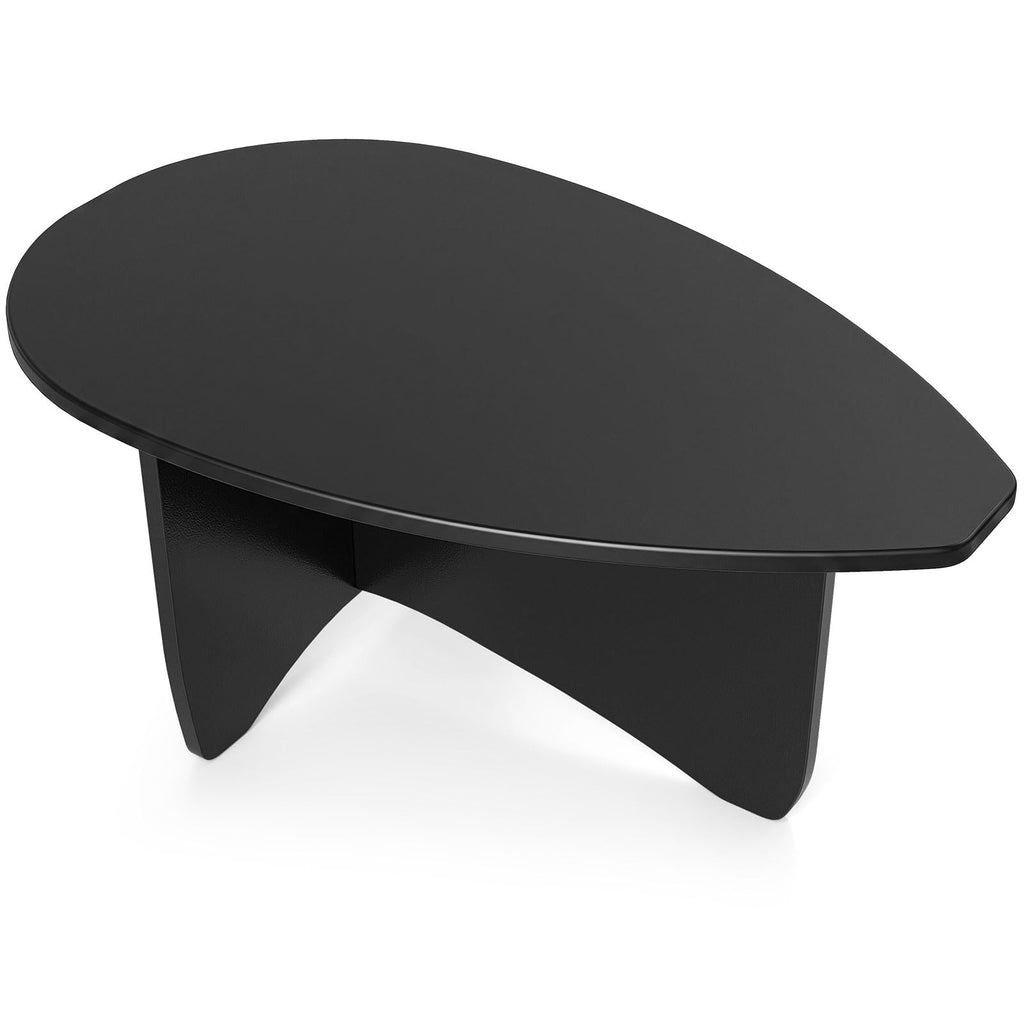 Oval Coffee Table Black G448