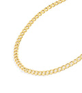 14K Yellow Gold Filled Cuban Curb Link Chain Necklace S3778