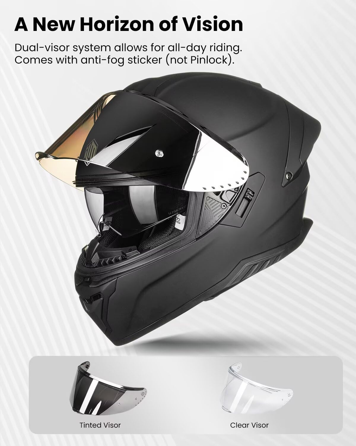 Full Face Motorcycle Helmet DOT L8087