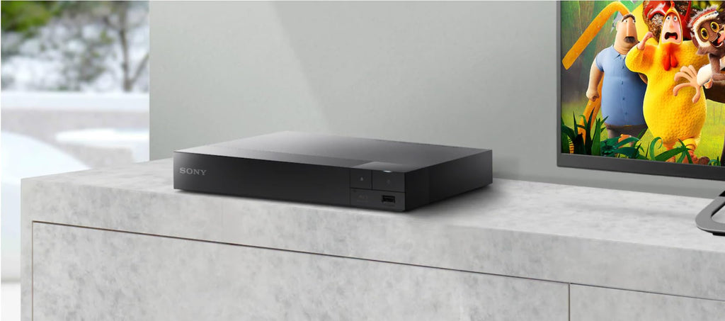 Blu-ray DVD Player with built-in Wi-Fi and HDMI cable J491