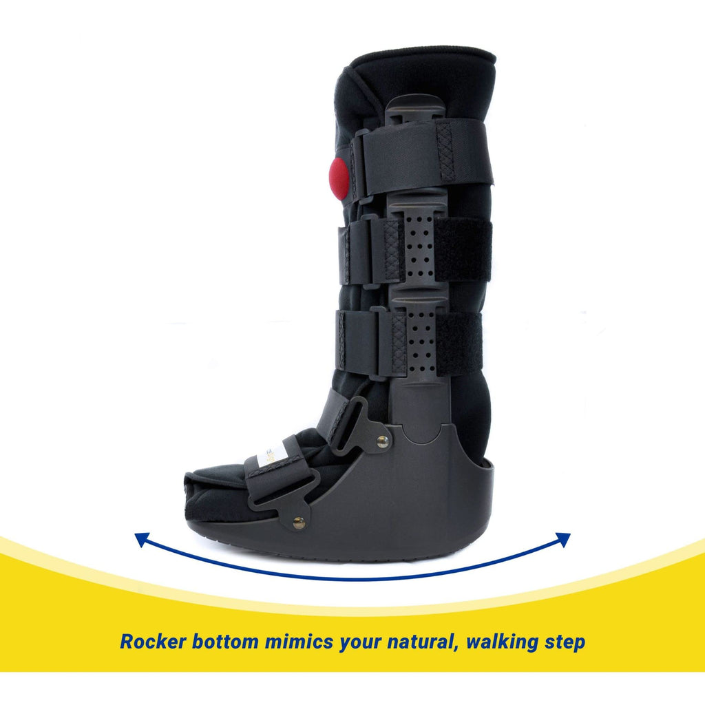 Tall CAM Walker Boot with Ankle & Foot Ice Pack Cold Wrap A859