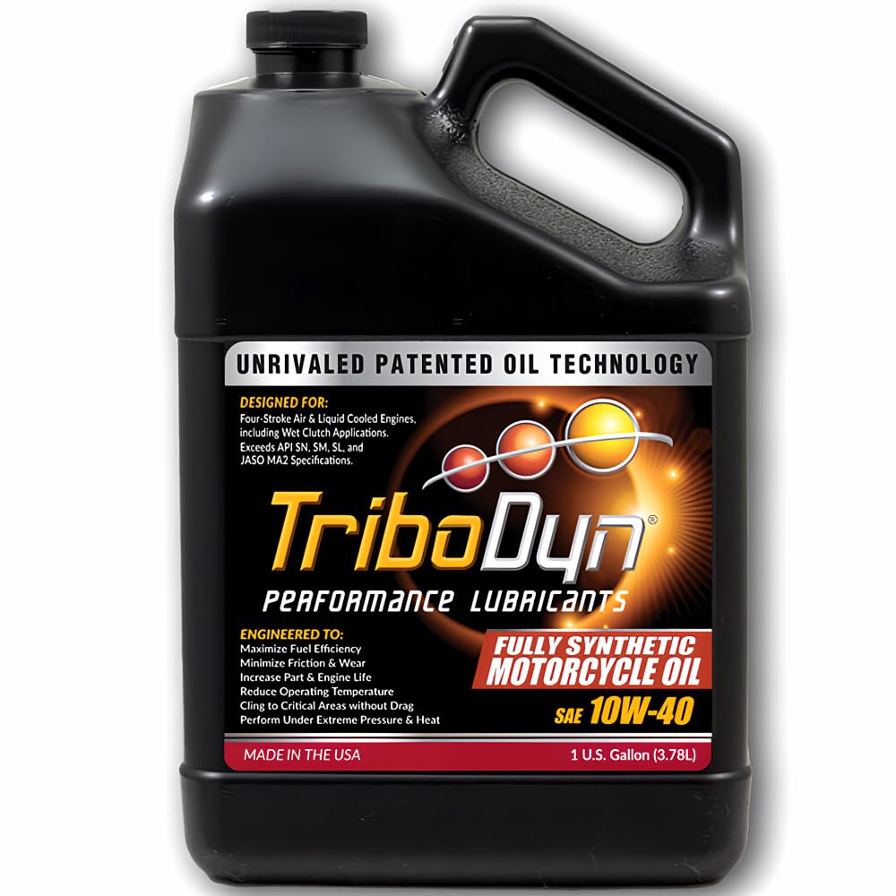 10W-40 Full Synthetic Motorcycle Oil 1 Gallon M143