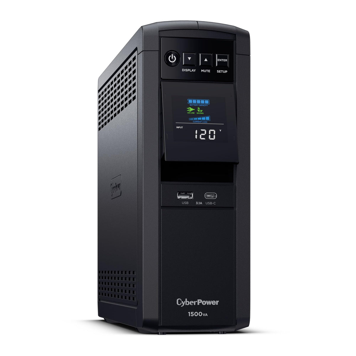1500VA/1000W 12 Outlets Mini Tower UPS System J41858