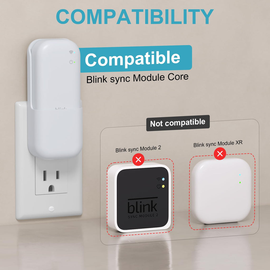 Wall Mount for Blink Sync Module Core with Built-in Charger N62035