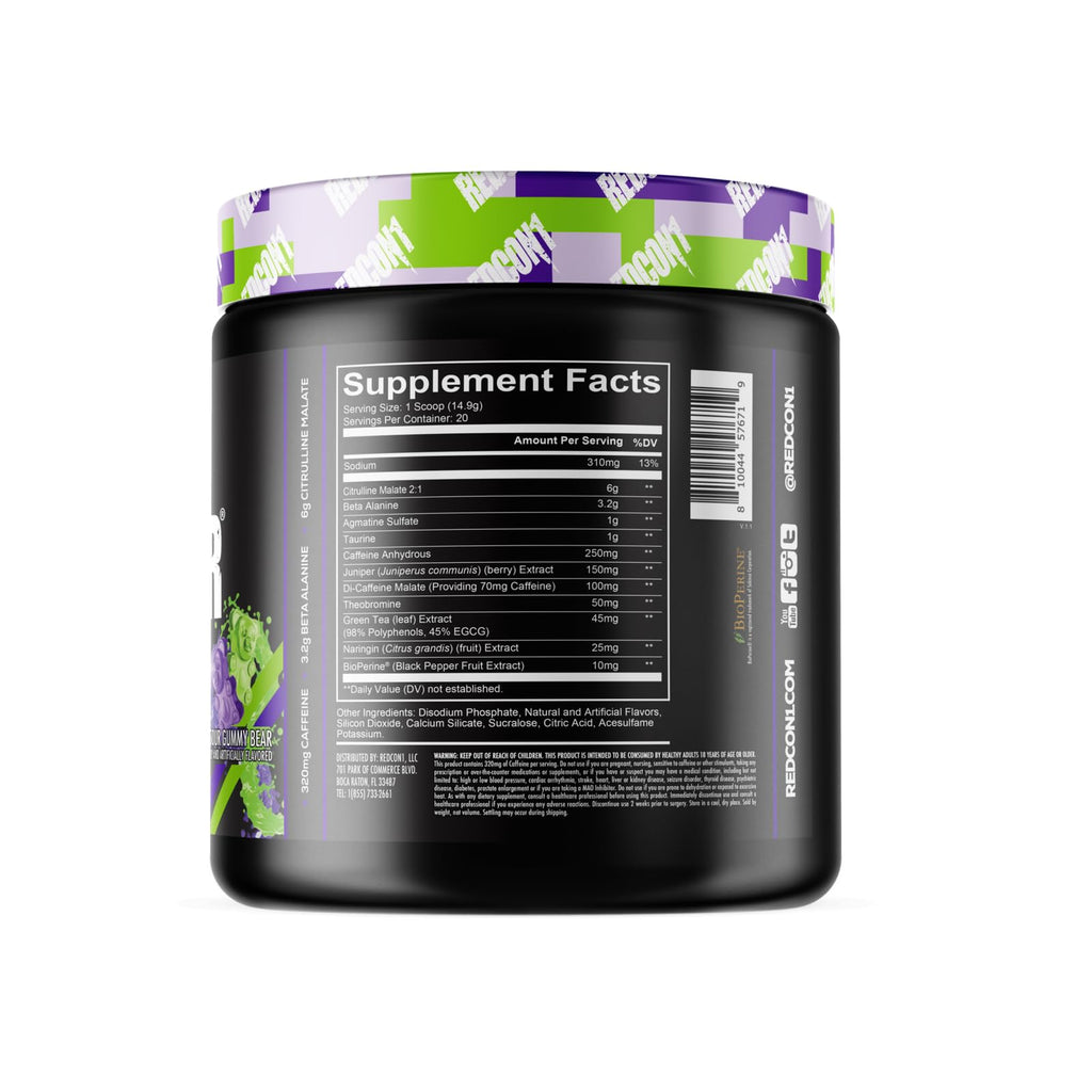 Pre Workout Powder 20 Servings N2052