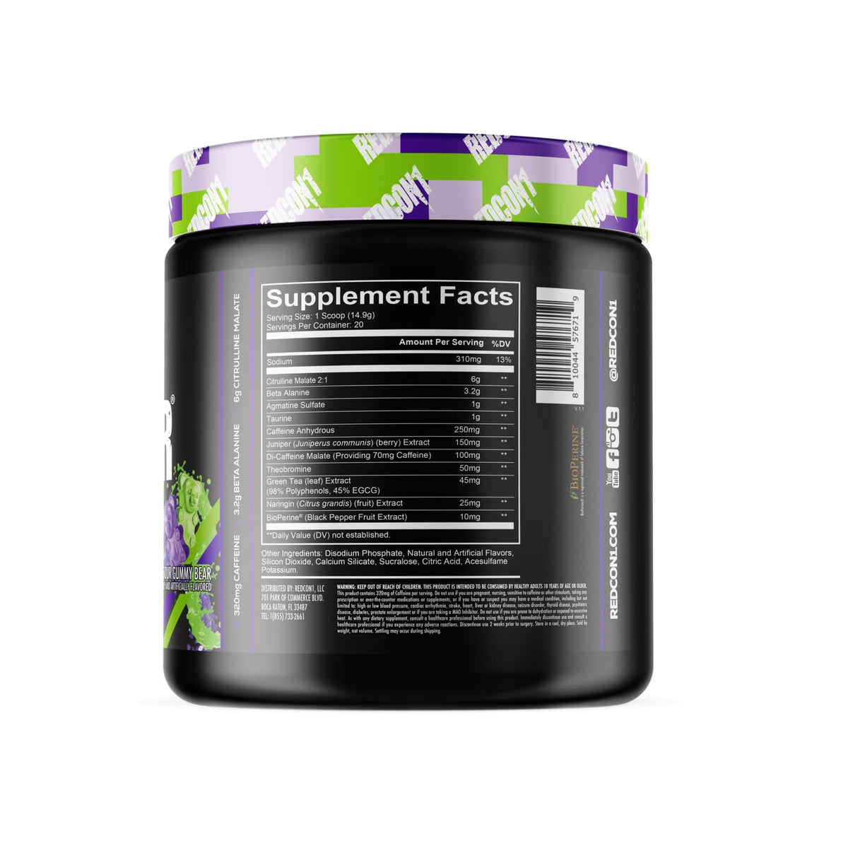 Pre Workout Powder 20 Servings N2052