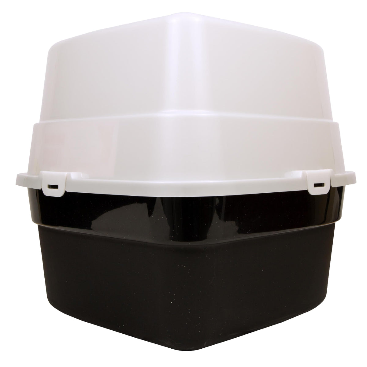 Hooded Corner Cat Litter Box with Charcoal Filter Q110361