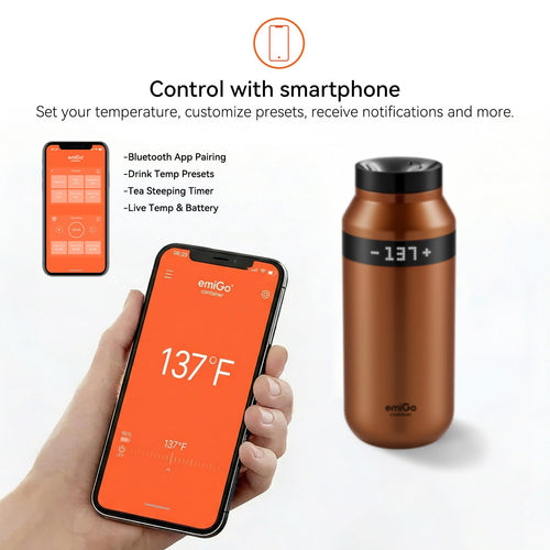 12 oz App Ctrl Heated Mug V1277