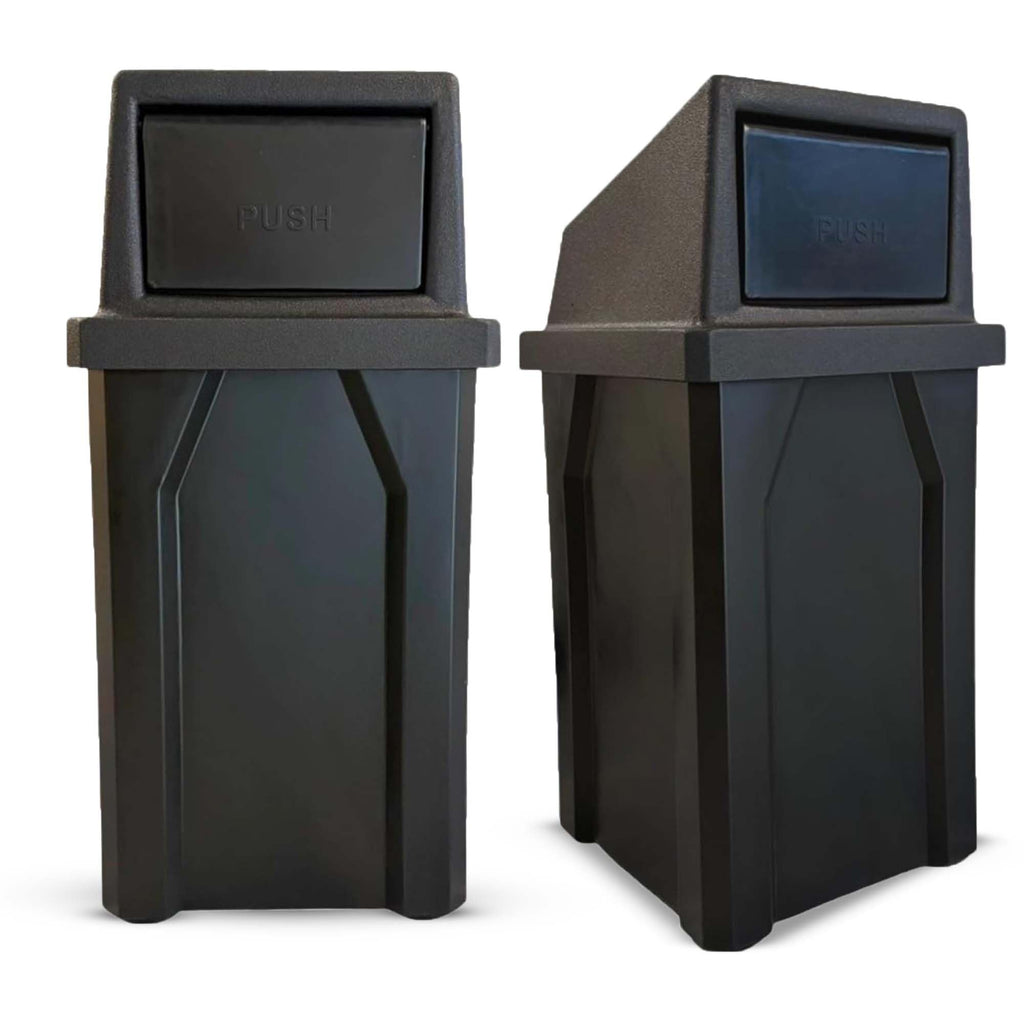 32 Gallon Outdoor Trash Can with Lid P213478