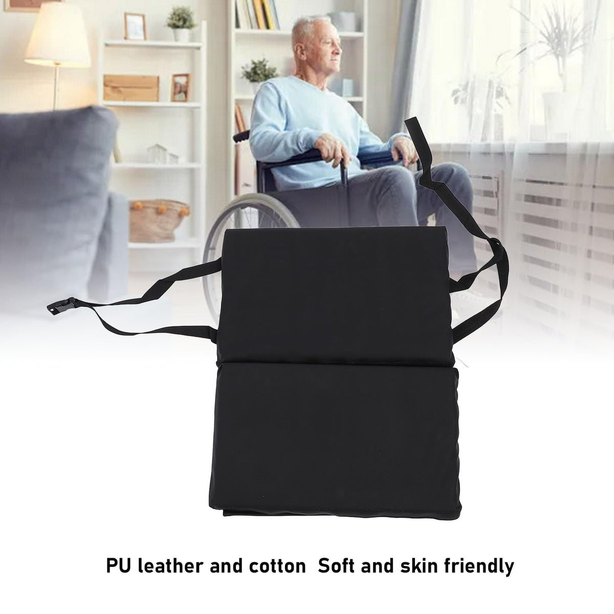 Padded Wheelchair Foot Rest with Quick Release Strap P5548