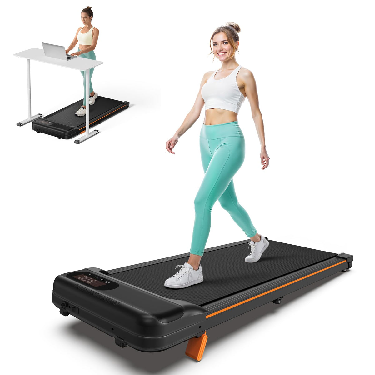 2.5HP Under Desk Treadmill with Incline C952