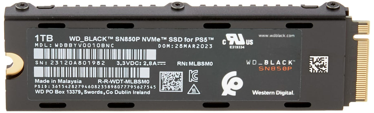 1TB NVMe M.2 SSD with Heatsink D855