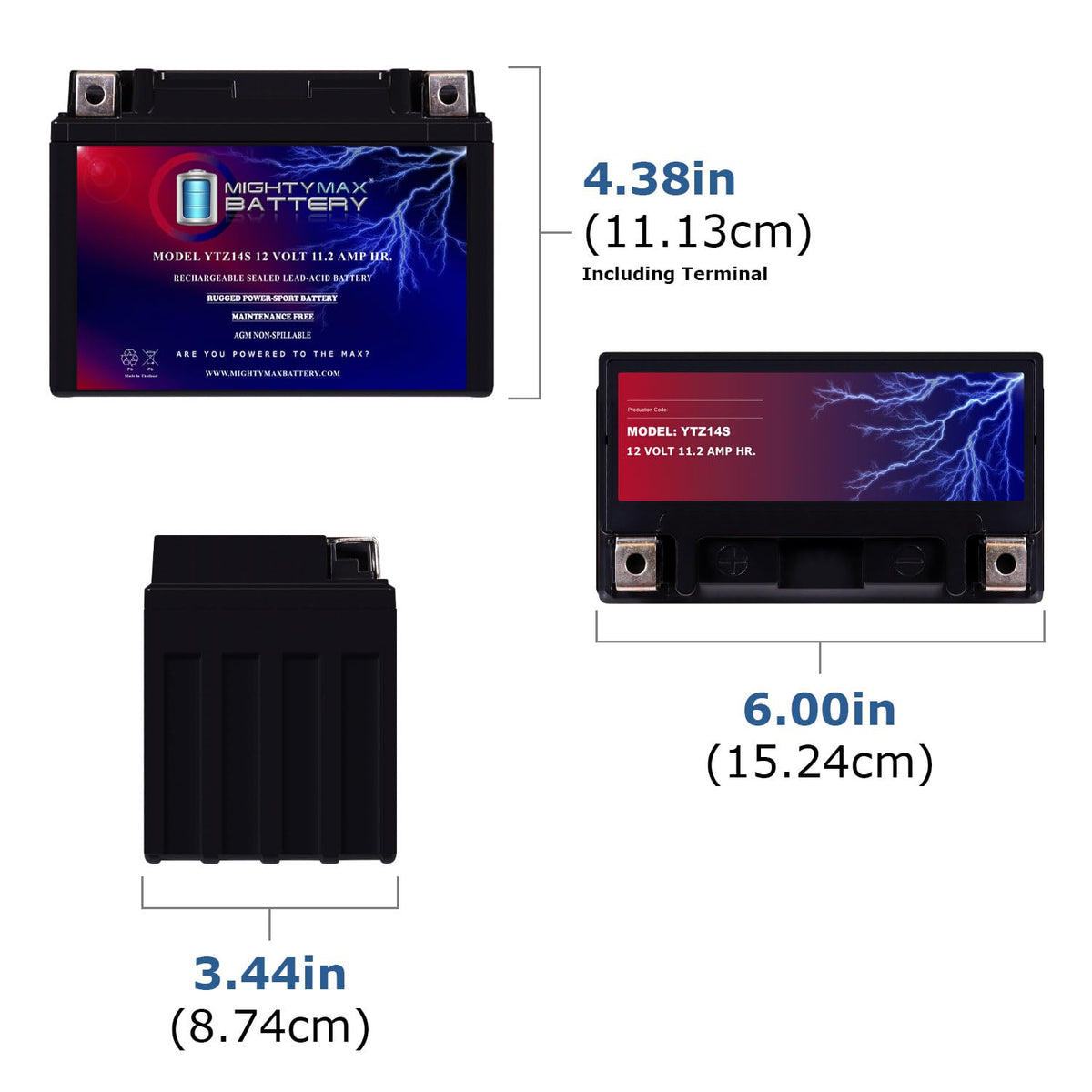 12v 11.2Ah Battery F500