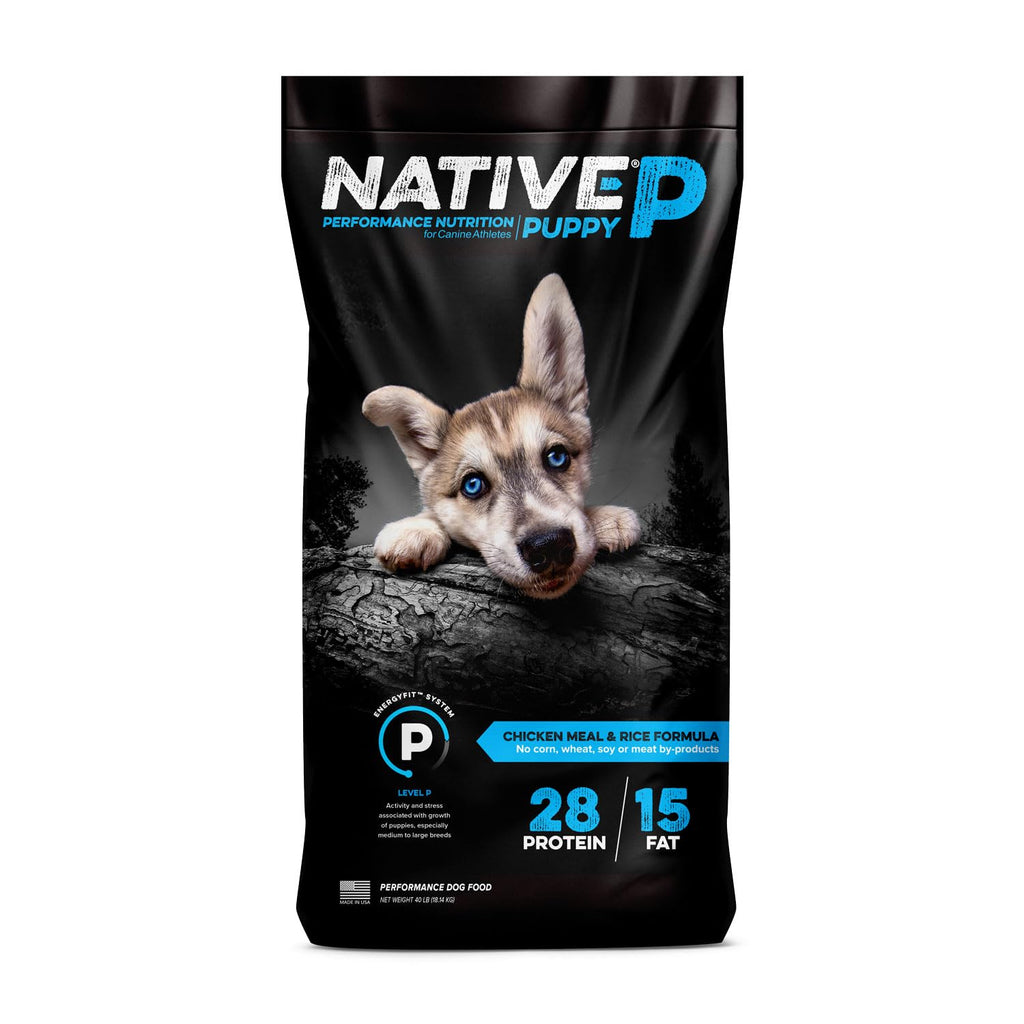 Chicken Meal and Rice Puppy Food 40 Pound Bag O334