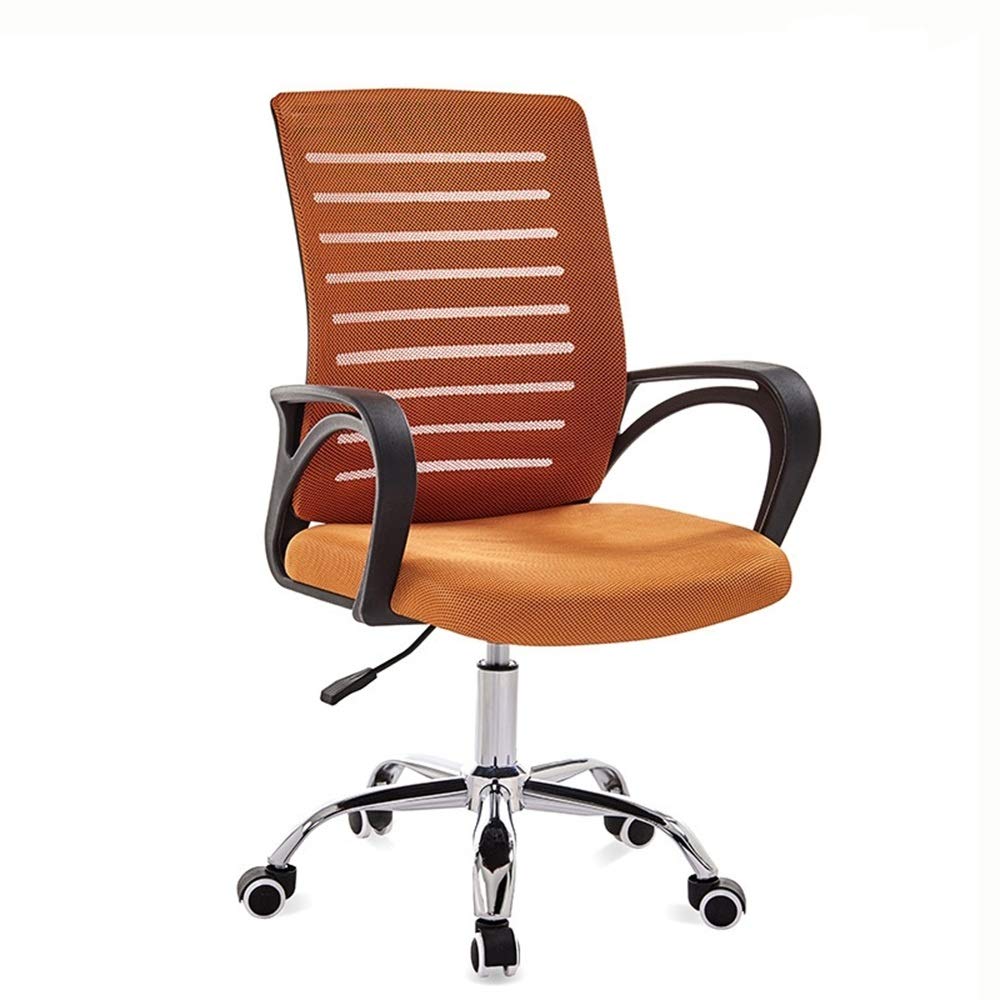 Orange Black Frame Ergonomic Mesh Swivel Chair O90435