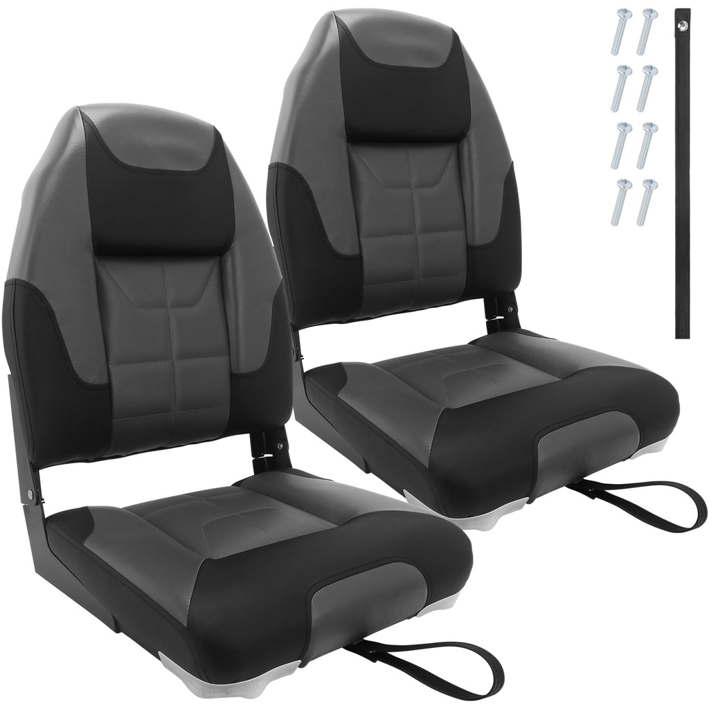 High Back Folding Boat Seat 2 Pack Y57266
