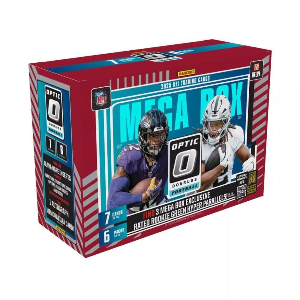 Football Trading Card Mega Box H5340