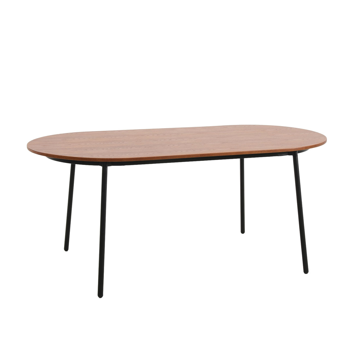 9-Piece Dining Set with 8 Chairs and Oval Table D4851