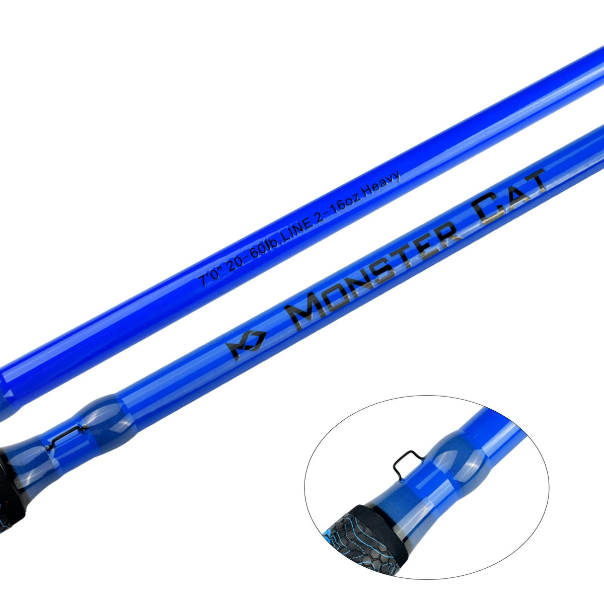 7’ Glow Catfishing Casting Rod C495