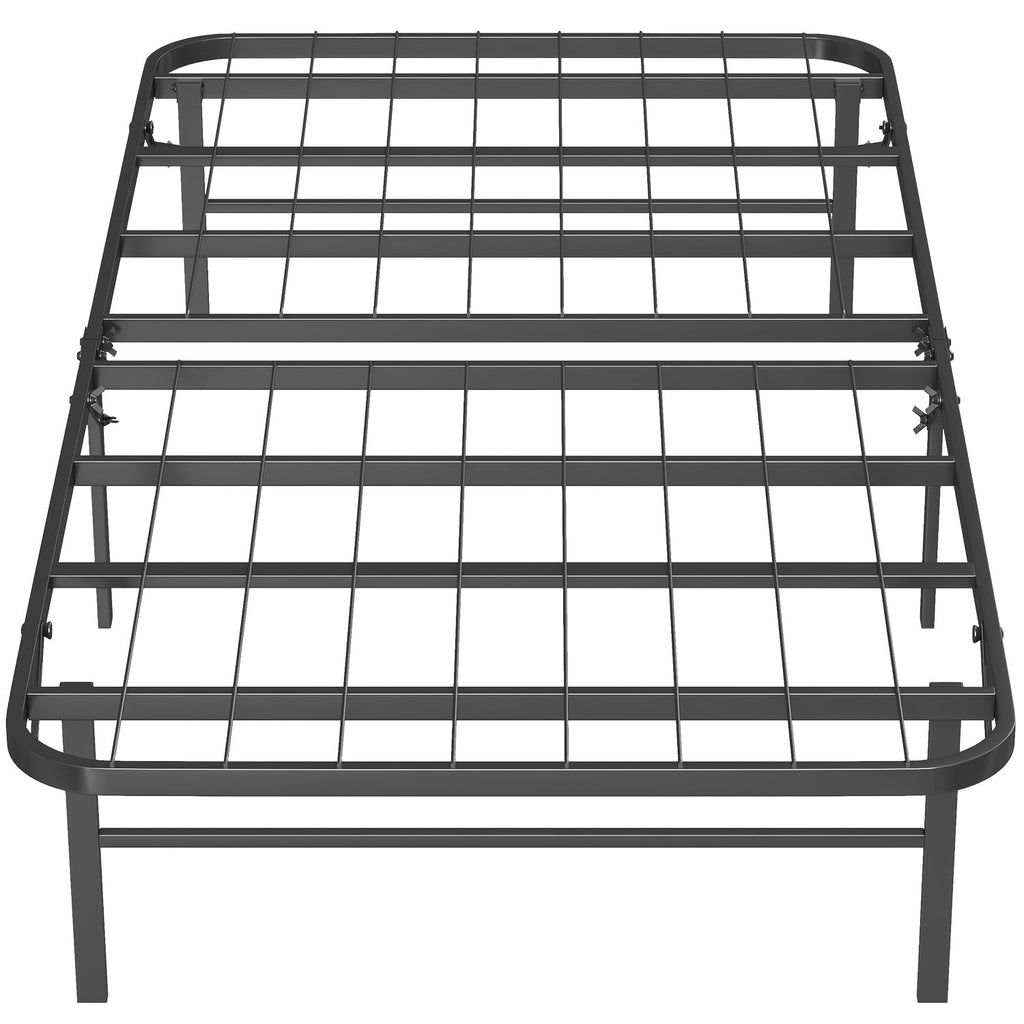 Twin Metal Bed Frame with 6 Legs U953805
