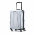 Hardside Expandable Spinner Luggage Silver Carry-On 20-Inch V411564