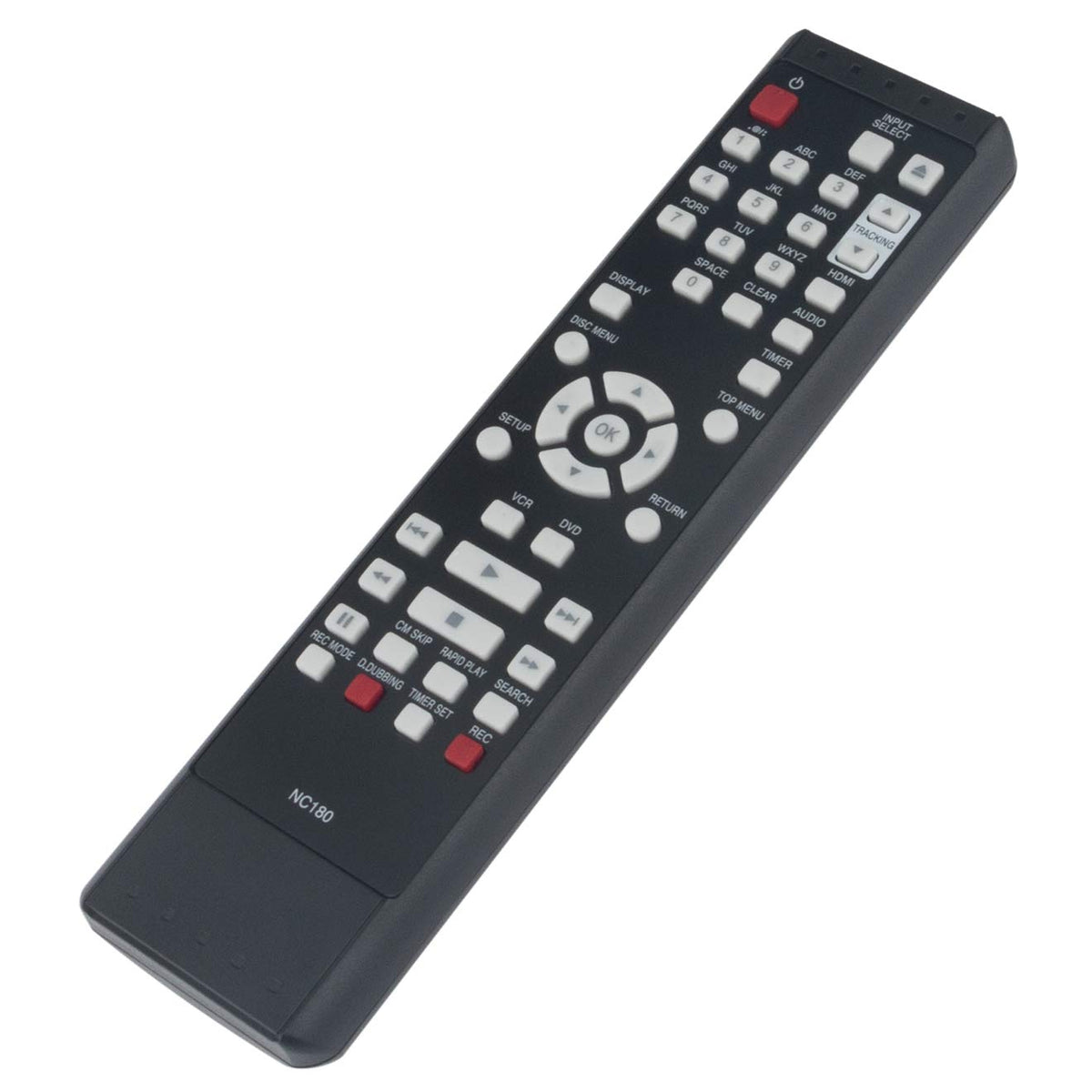 Replace Remote Control for DVD VCR Combo Recorder W1866