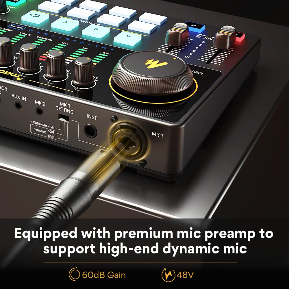 Audio Interface Mixer with XLR Input M37721