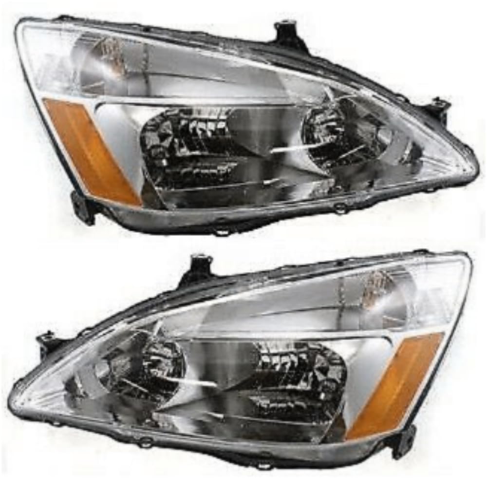 Headlight Set Left Right Clear Lens C42887