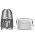 10-Cup Drip Coffee Maker & 2-Slice Toaster Set Stainless Steel I946244