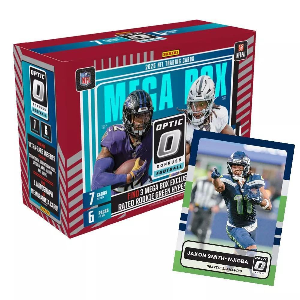 Football Trading Card Mega Box H5340