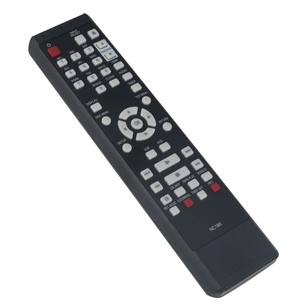 Replace Remote Control for DVD VCR Combo Recorder W1866
