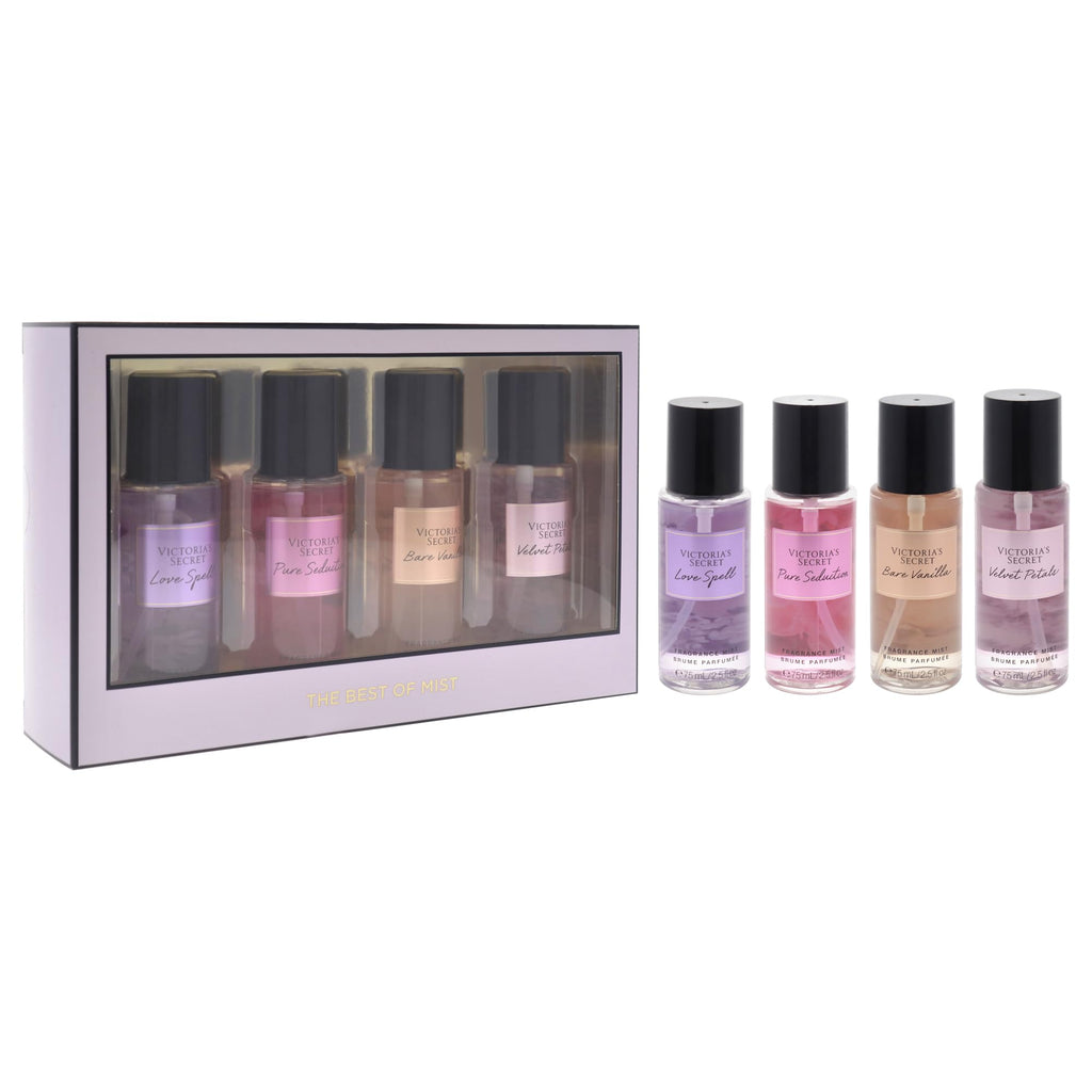 4 Pc Fragrance Mist Set K537