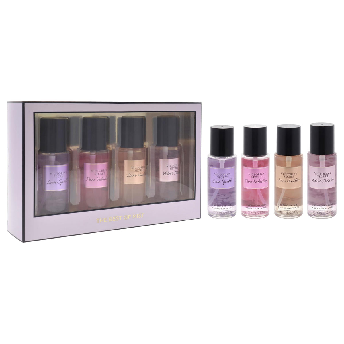 4 Pc Fragrance Mist Set K537