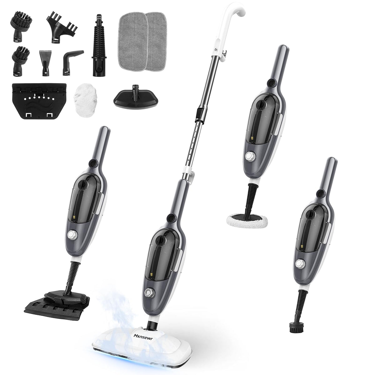 11-in-1 Handheld Detachable Adjustable Steam Mop F788