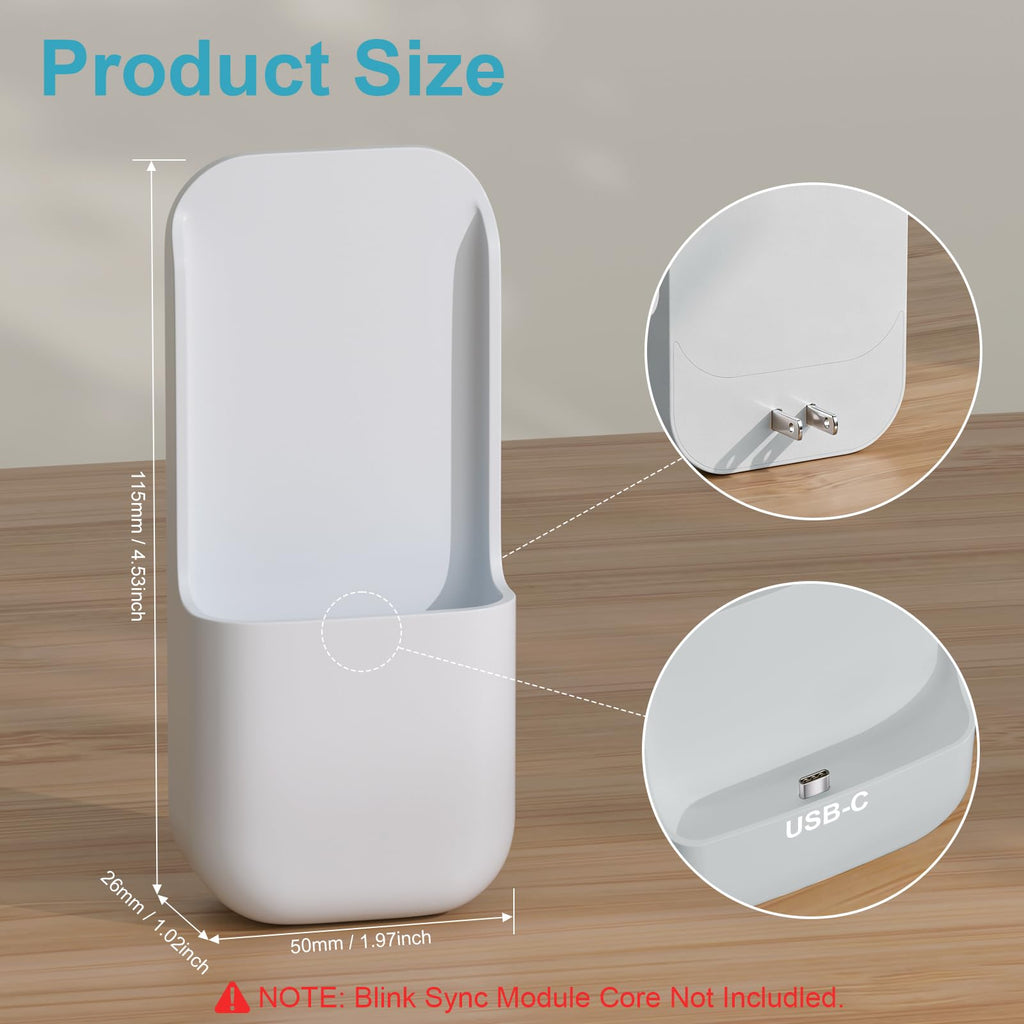 Wall Mount for Blink Sync Module Core with Built-in Charger N62035