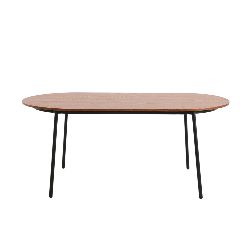 9-Piece Dining Set with 8 Chairs and Oval Table D4851