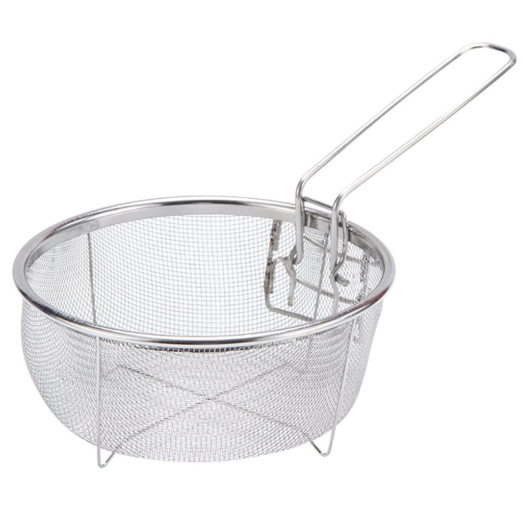 Stainless Steel Deep Fry Basket with Detachable Handle M539153