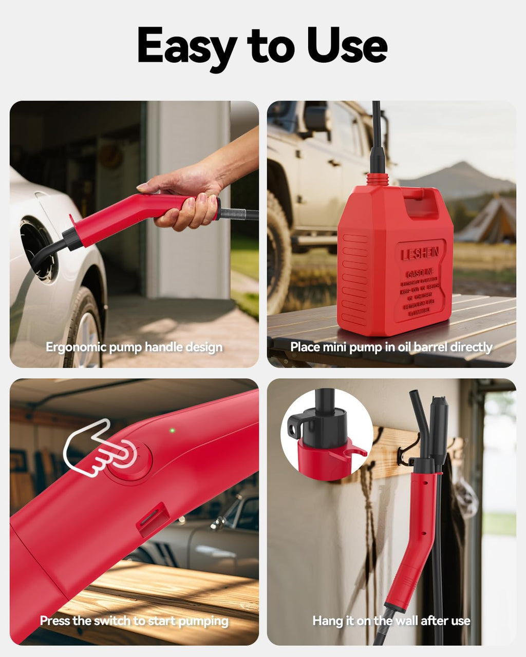3GPM USB Rechargeable Electric Siphon Pump E59179