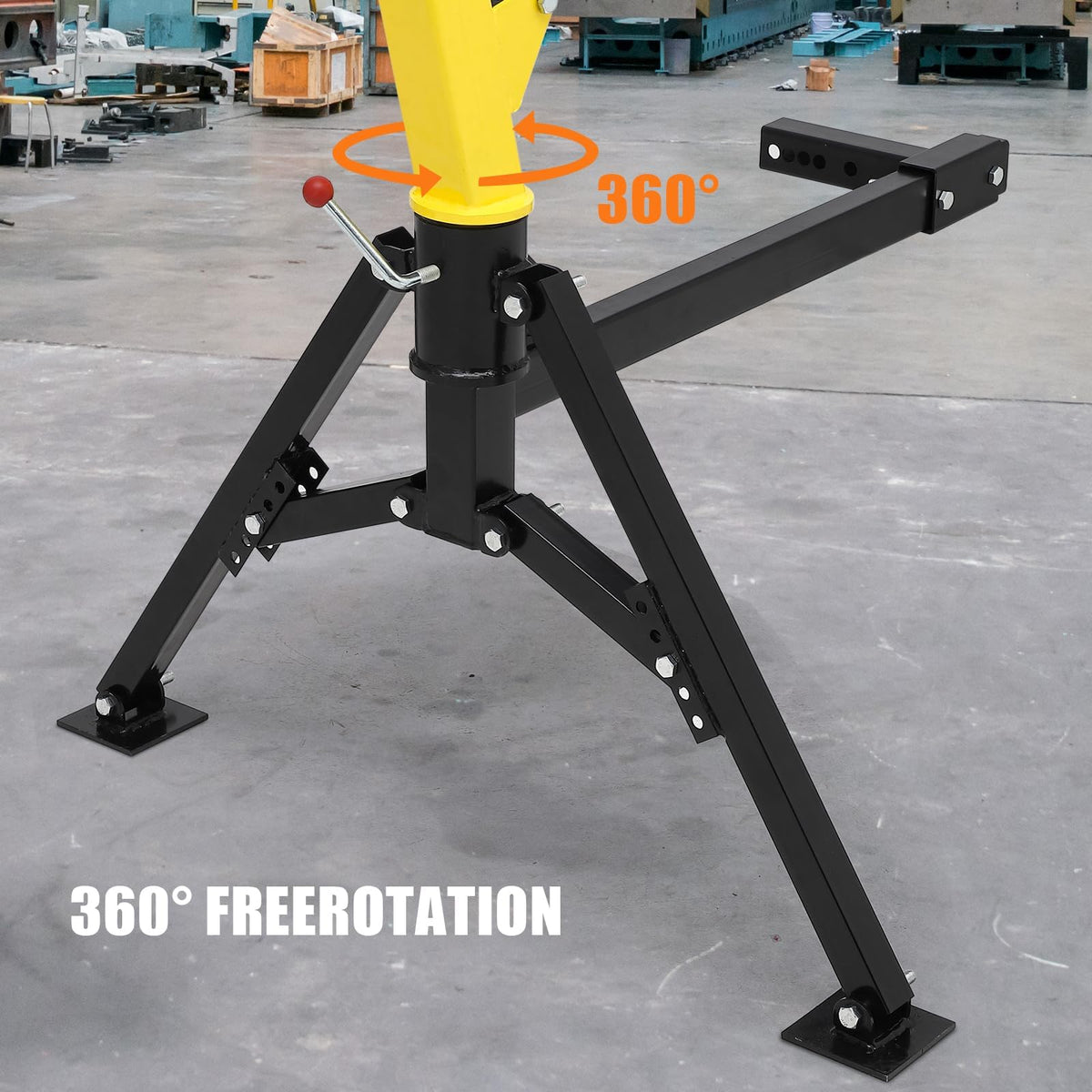 Hydraulic Receiver Hitch Mounted Truck Crane 1000 lbs Capacity K165552