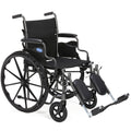 Compact Folding Manual Wheelchair with Swing-Away Footrests H630