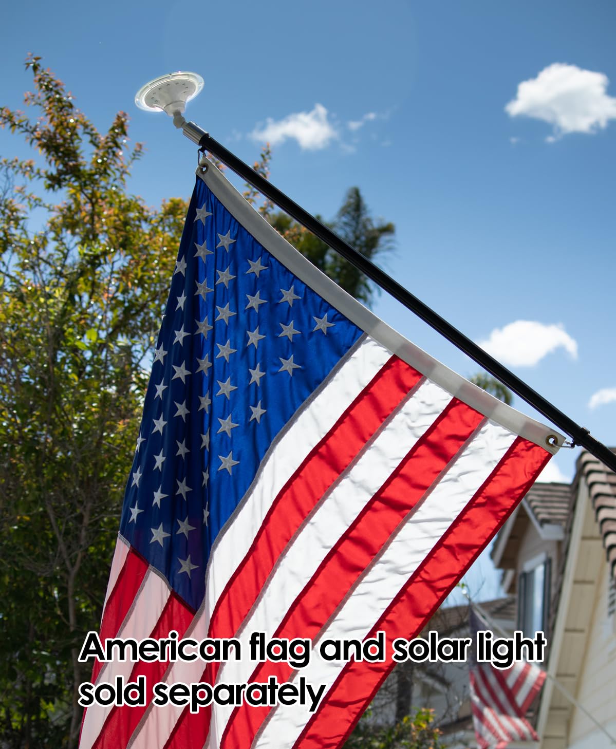 5 ft Heavy-Duty Aluminum Tangle Free Spinning Flag Pole S48663