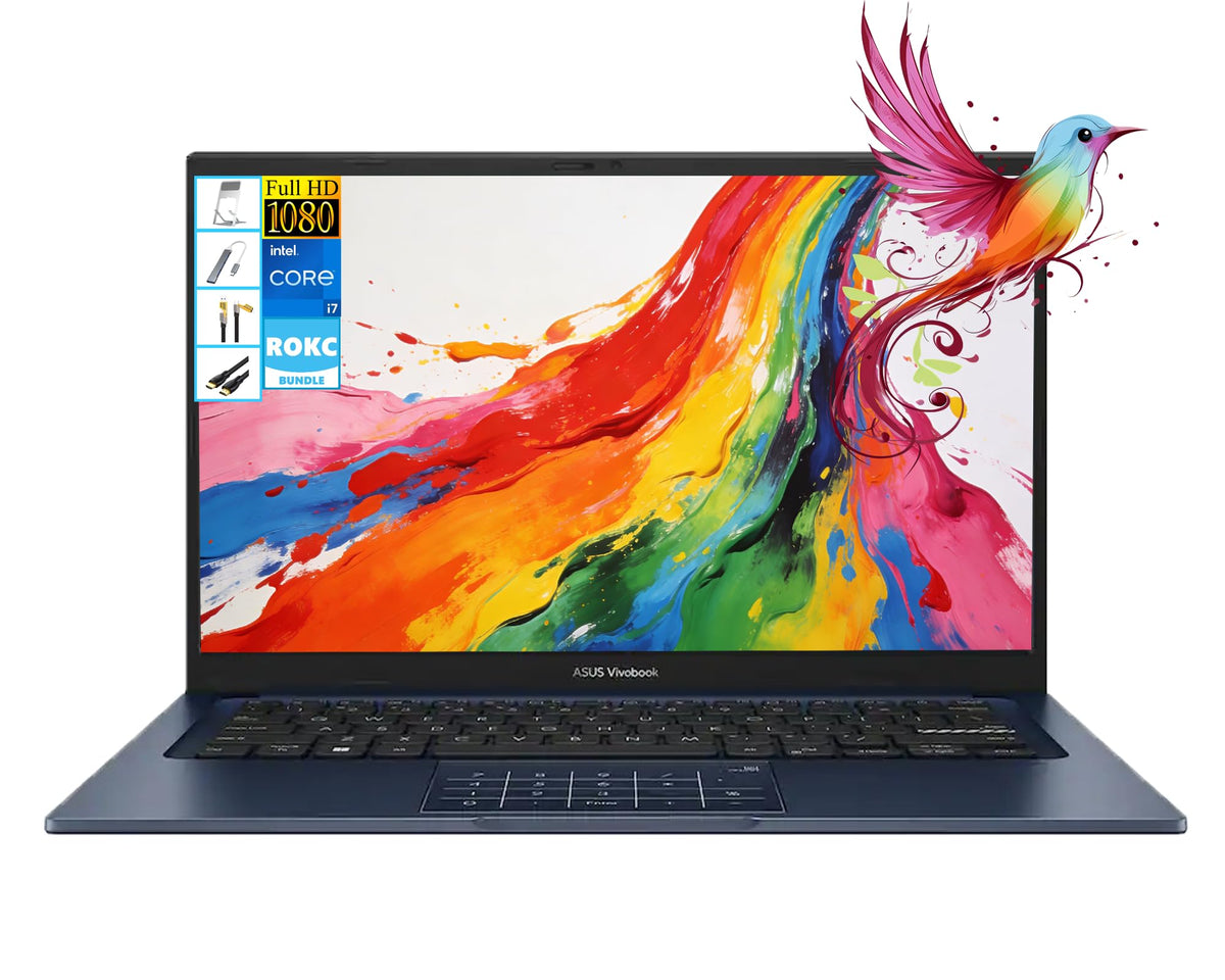 14" FHD Laptop, 13th Gen Intel Core i7, 12GB RAM, 512GB SSD, Windows 11 K78357
