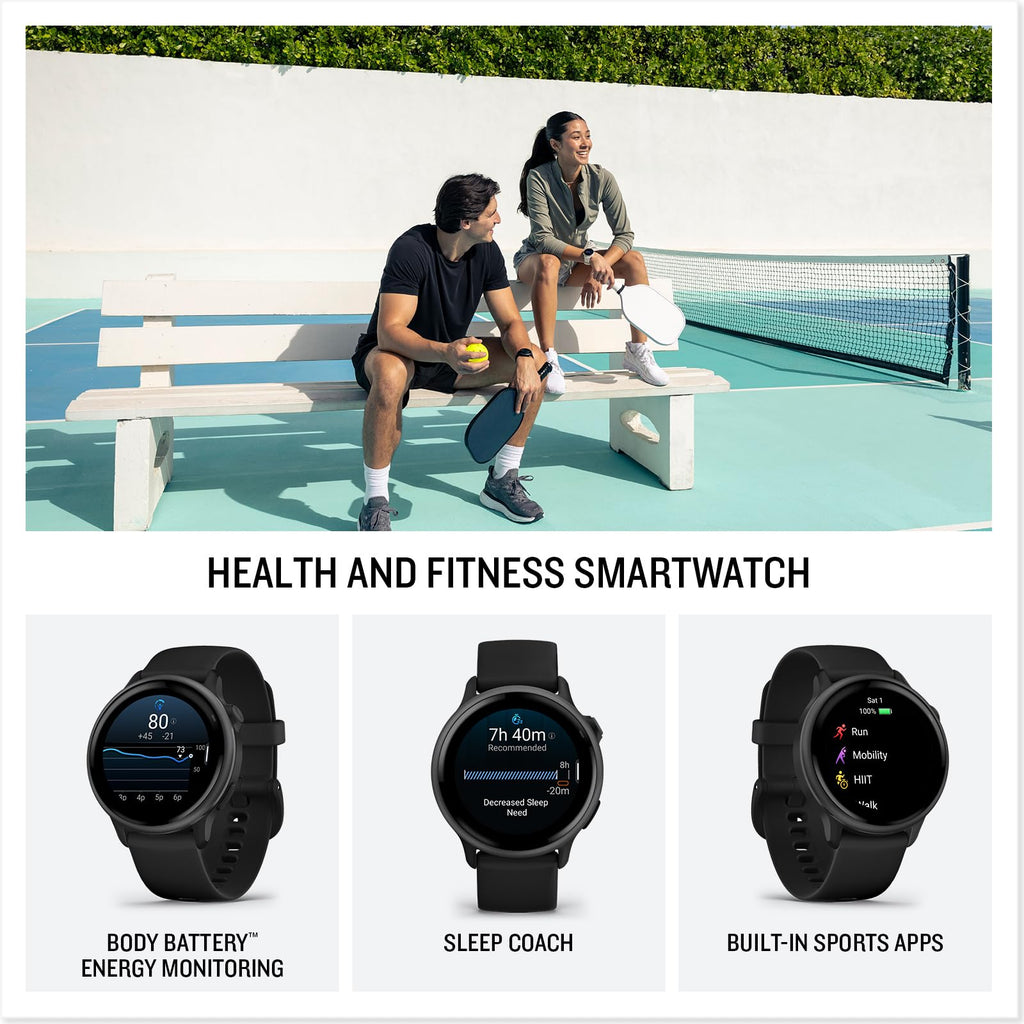 Health & Fitness GPS Smartwatch 42mm Slate Y92630