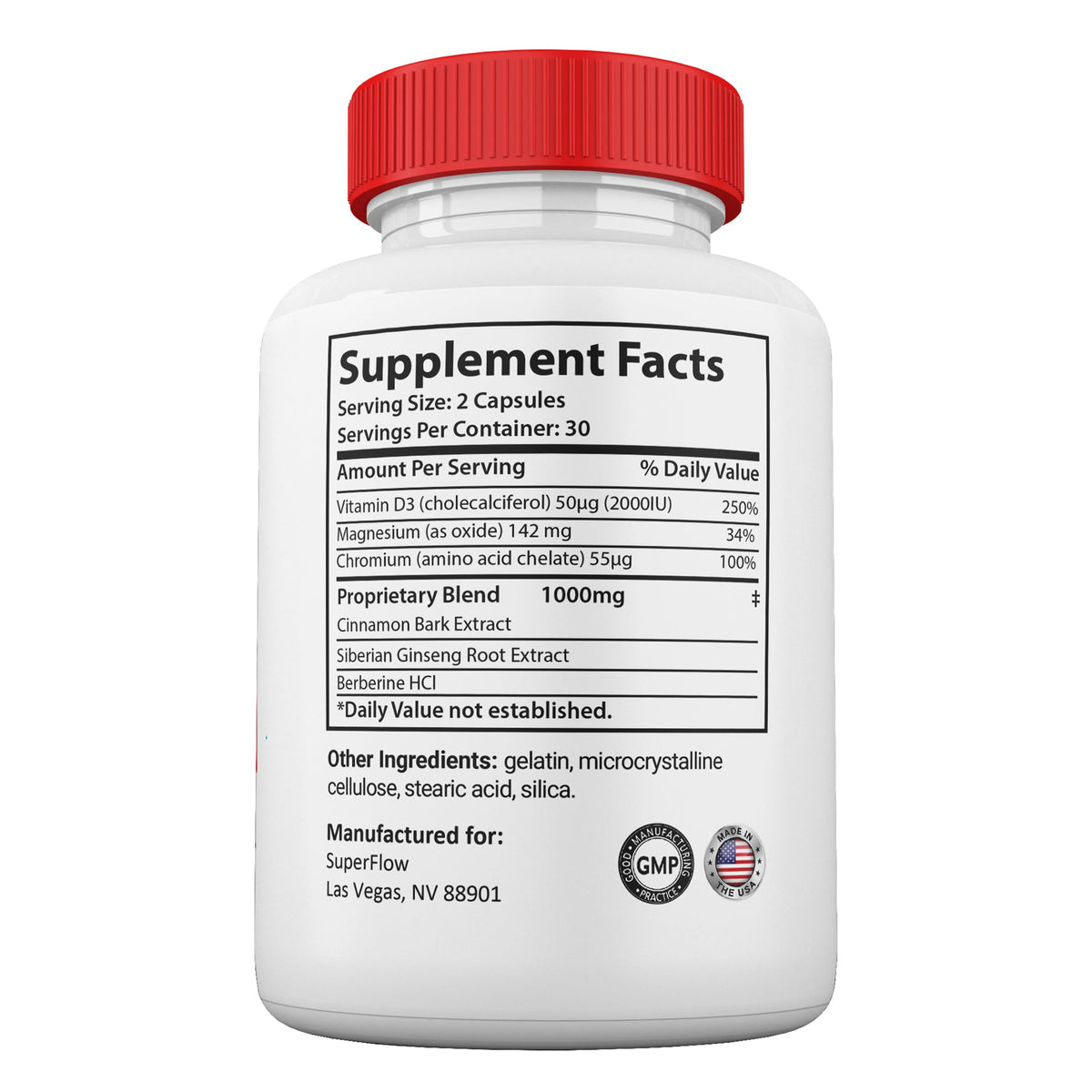 3 Pack All Natural Capsules E893349