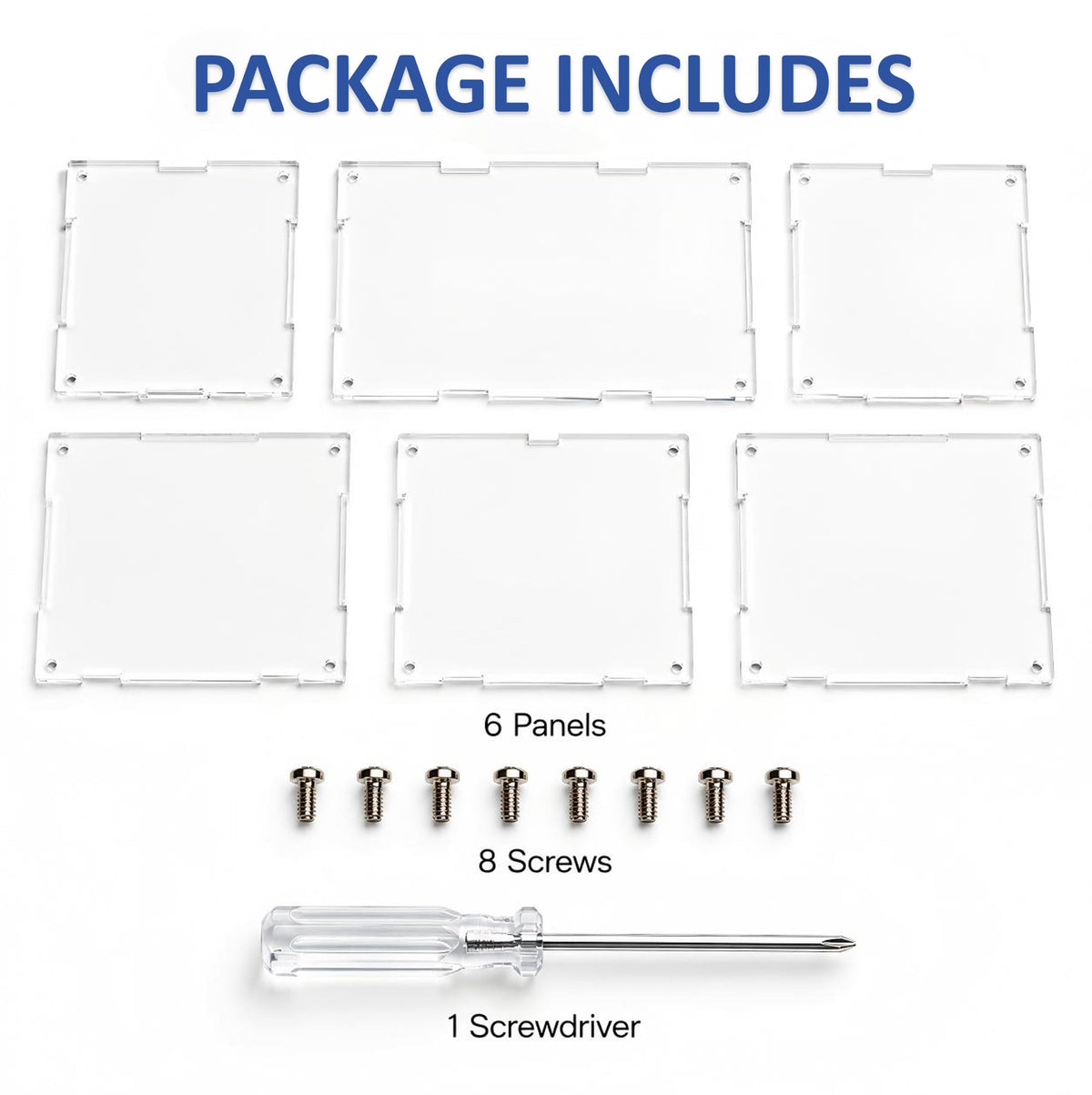 Acrylic Trainer Box Case 5mm Ultra Thick 1 Pack X4498